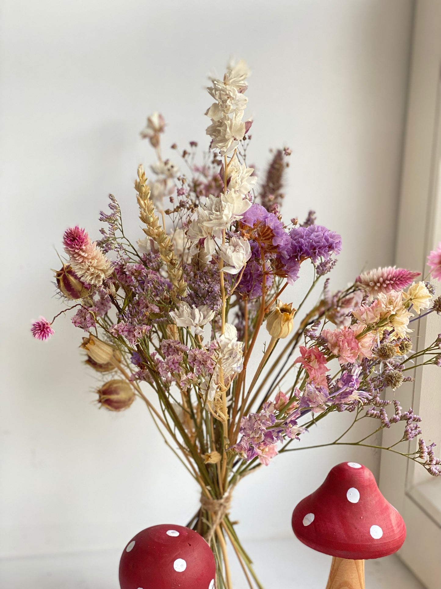 Bouquet of dried flowers