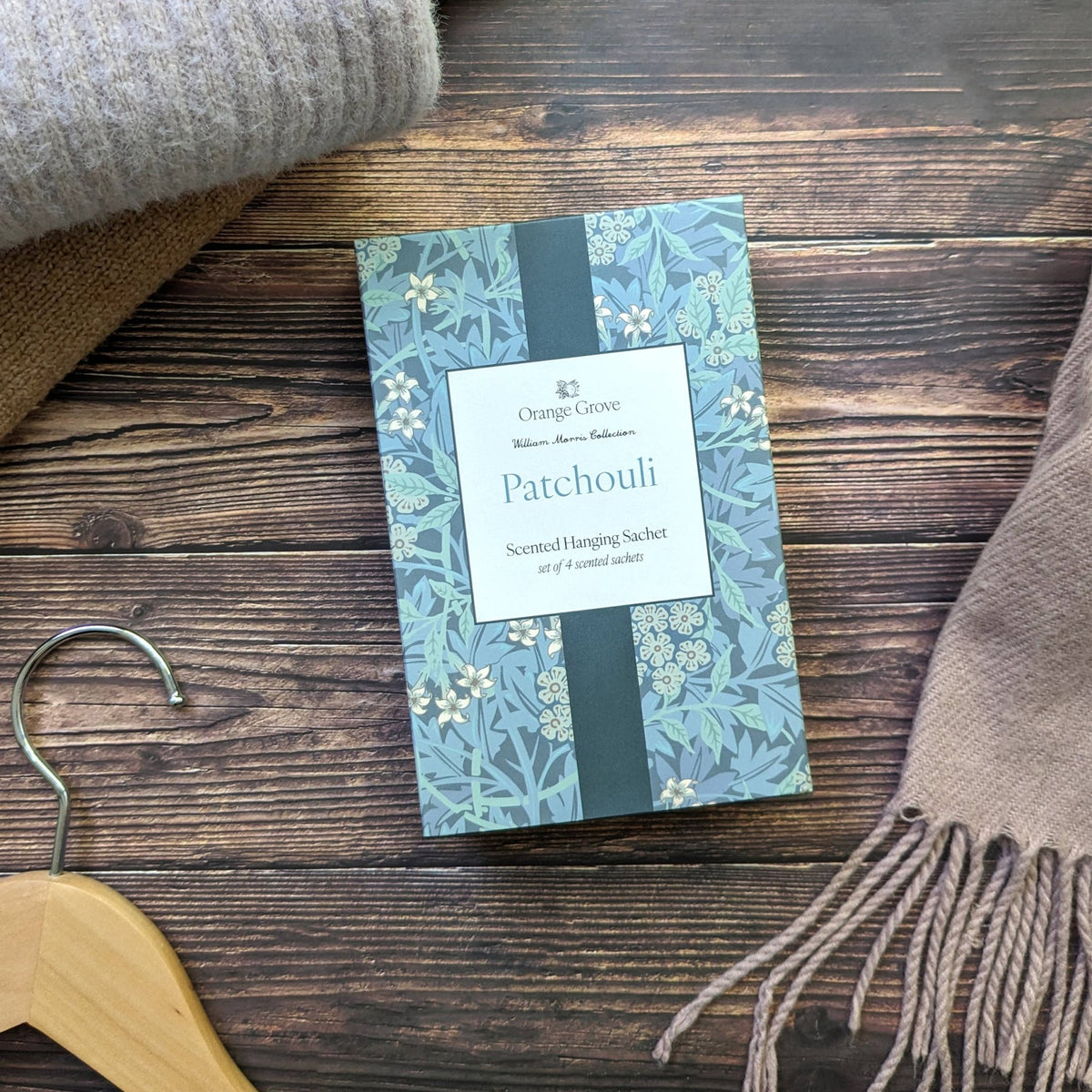 Hangzakjes met geur van Orange Grove - William Morris - Tuinkabouter Chrisje