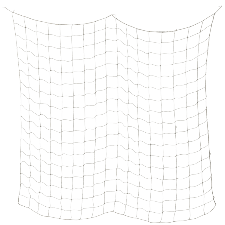 Jute klimnet voor Lathyrus en andere klimplanten – 180 × 180 cm - Tuinkabouter Chrisje