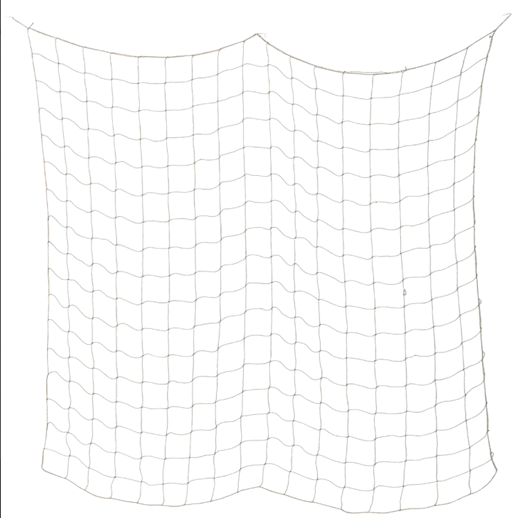 Jute klimnet voor Lathyrus en andere klimplanten – 180 × 180 cm