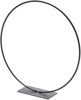 Metalen ring op voet 30cm - Tuinkabouter Chrisje