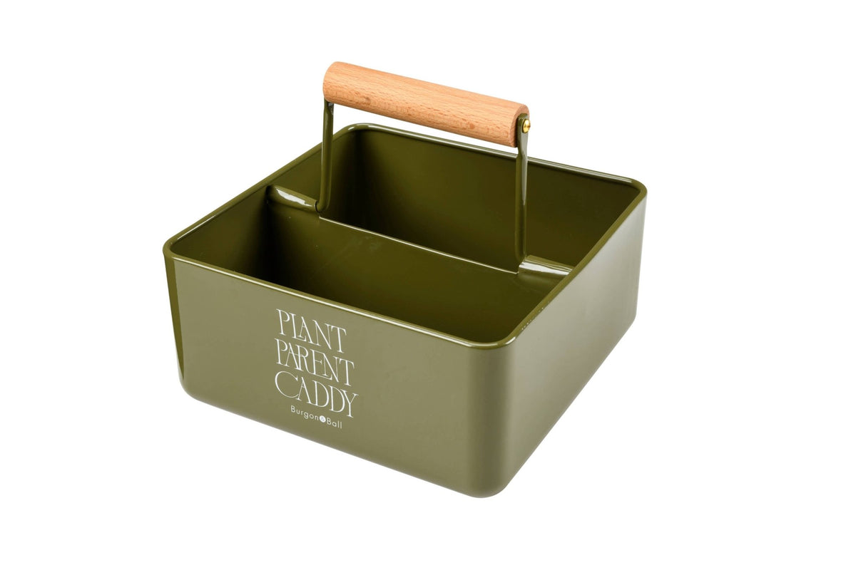 Nieuwe Plantenouder Caddy - Olijf FSC 100% - Tuinkabouter Chrisje