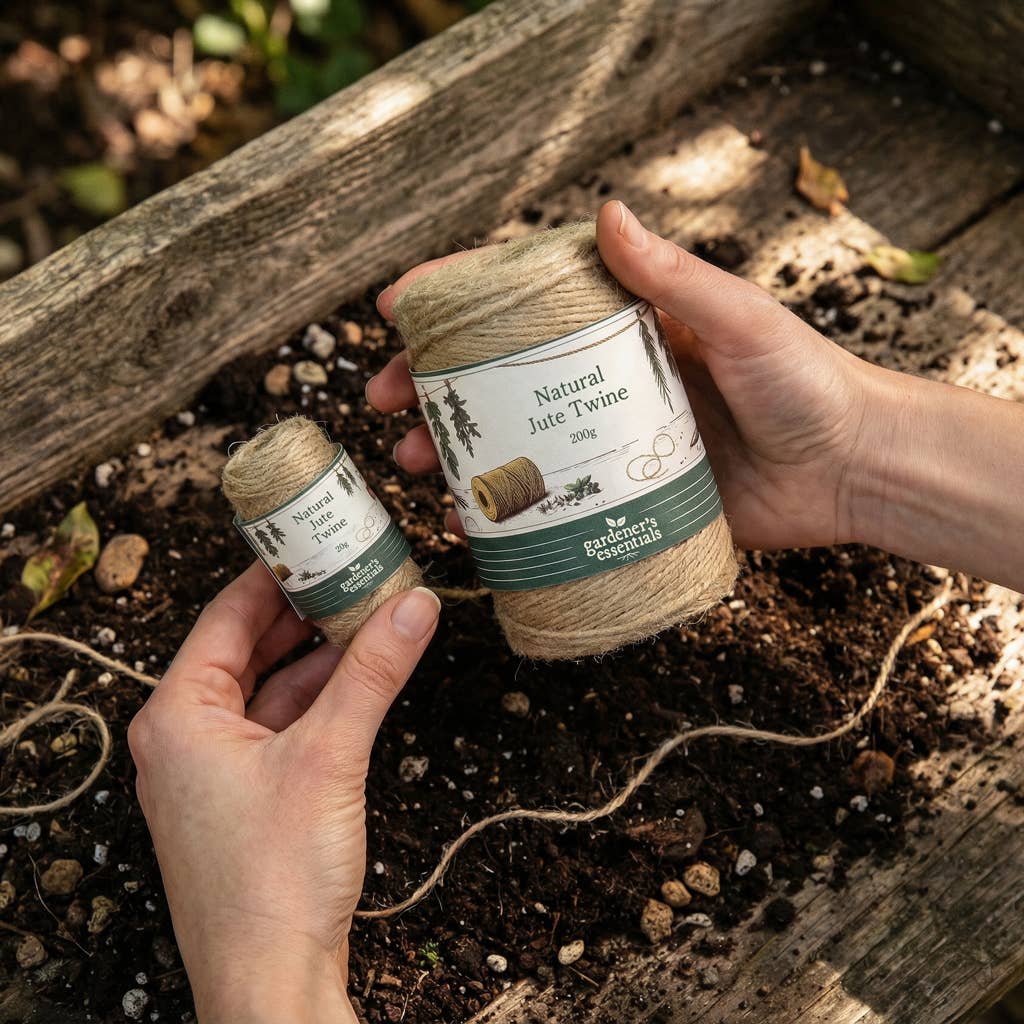 Natuurlijk jute tuintouw – 200 g - Tuinkabouter Chrisje