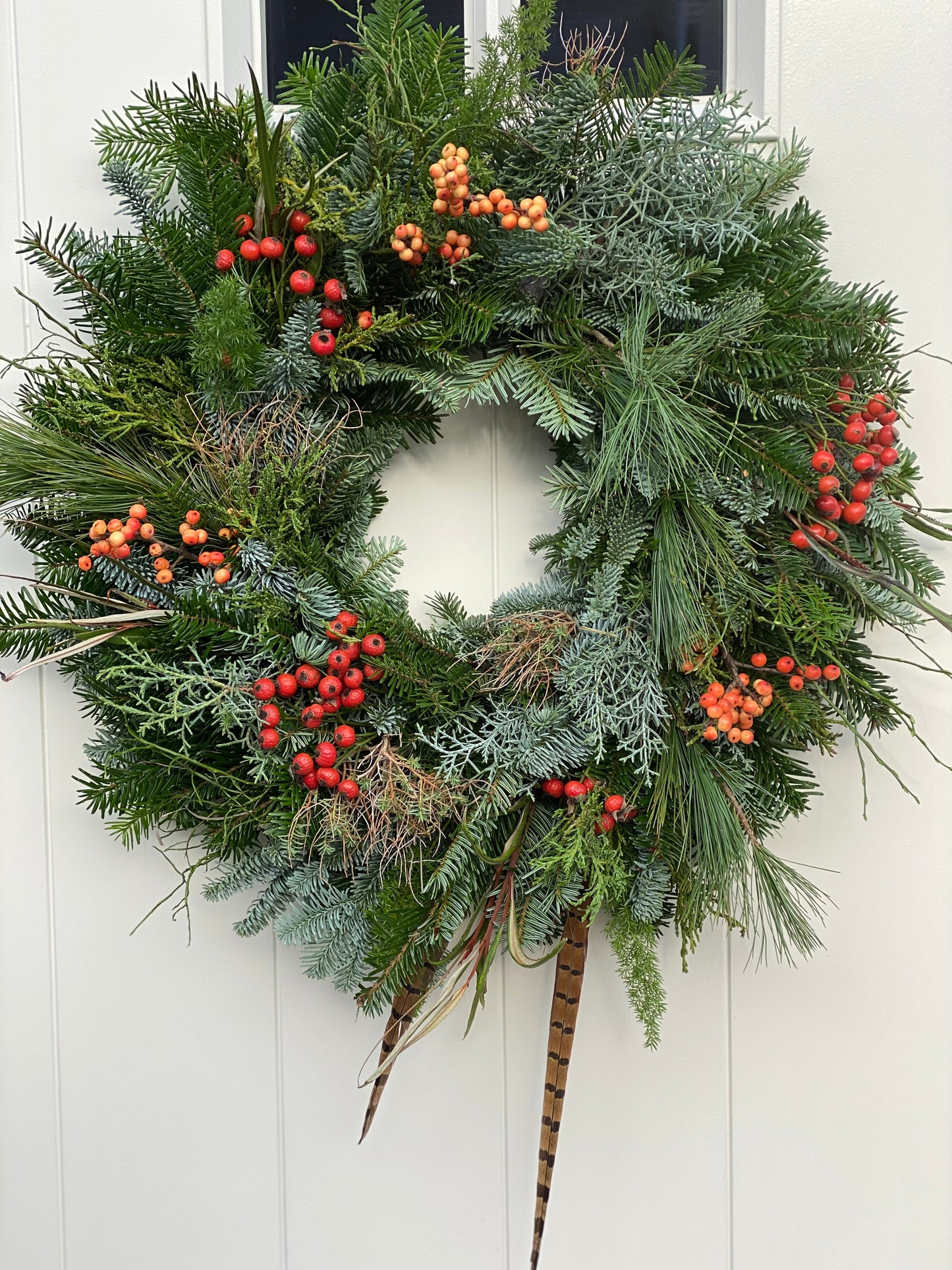 Christmas wreath - luxury on a moss basis